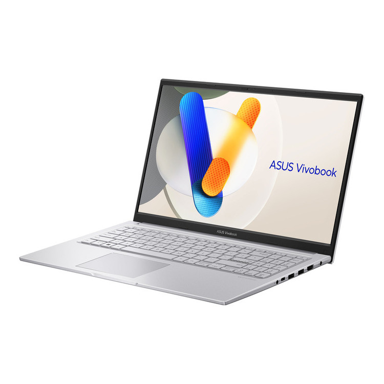 لپتاپ ایسوس مدل Vivobook 15 F1504VA-NJ1213 با پردازنده Core i3-1315U، رم DDR4 4GB با فرکانس 3200MHz، حافظه SSD با ظرفیت 256GB، نمایشگر 15.6 اینچ با پنل TFT با وضوح Full HD
