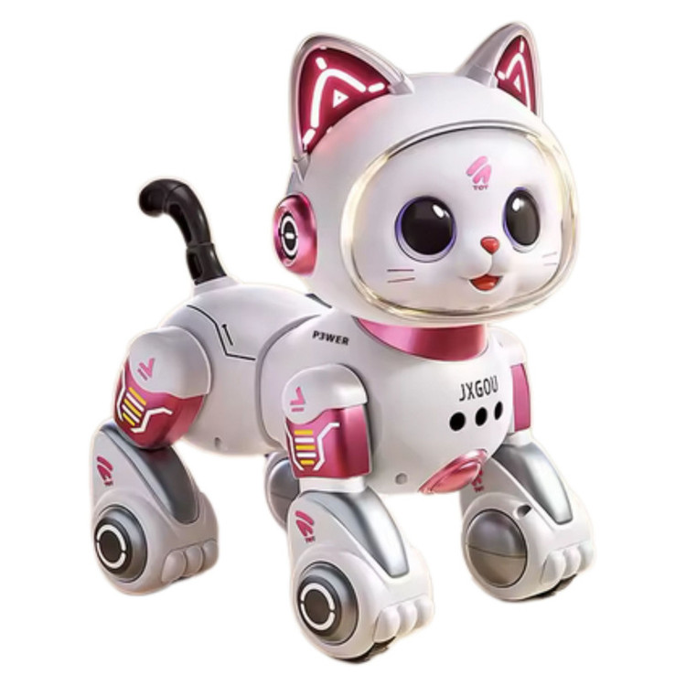 ربات کنترلی مدل Cat Toy با قابلیت راه رفتن، چرخیدن و تولید صدا