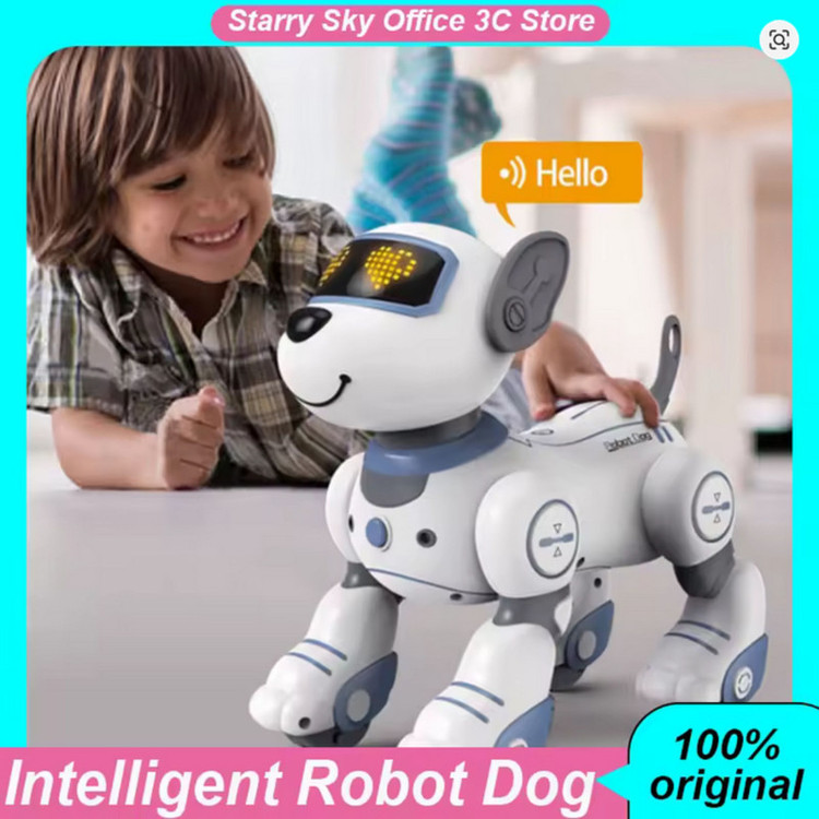 ربات کنترلی مدل Dog toy با قابلیت راه رفتن، چرخیدن و تولید صدا