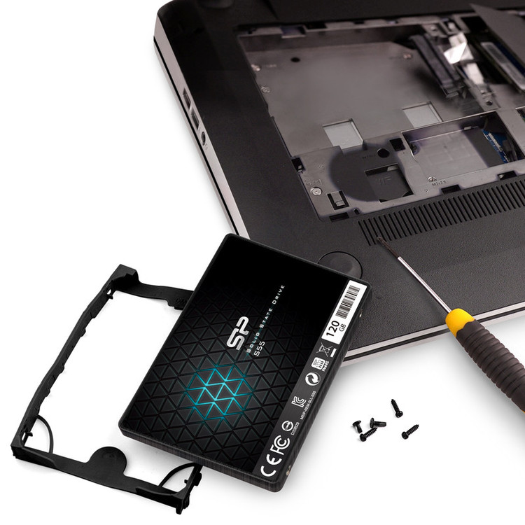 اس اس دی اینترنال سیلیکون پاور مدل Slim S55 ظرفیت 120 گیگابایت