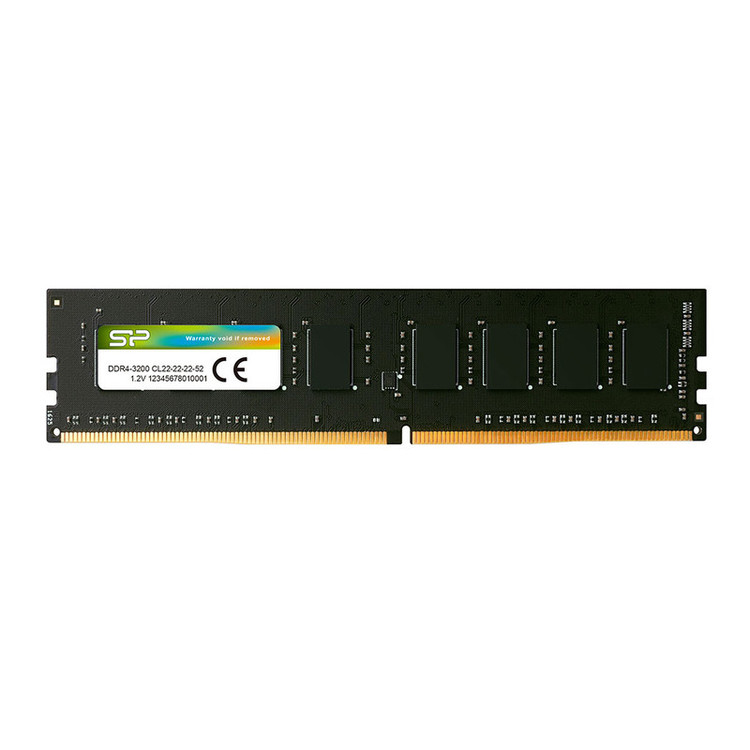 رم دسکتاپ DDR4 تک کاناله 3200 مگاهرتز CL22 سیلیکون پاور مدل SP ظرفیت 16 گیگابایت
