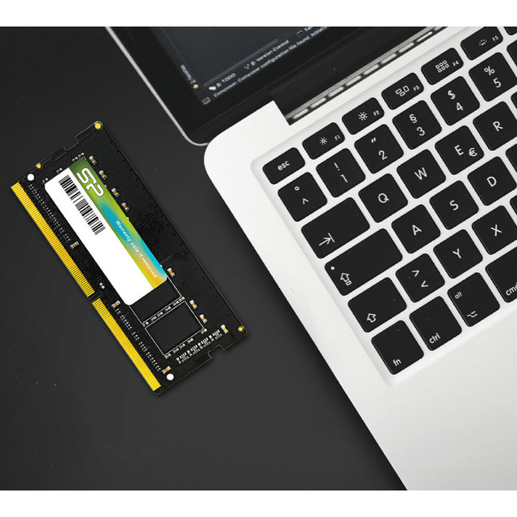 رم لپتاپ DDR4 تک کاناله 3200 مگاهرتز CL22 سیلیکون پاور مدل SP ظرفیت 16 گیگابایت