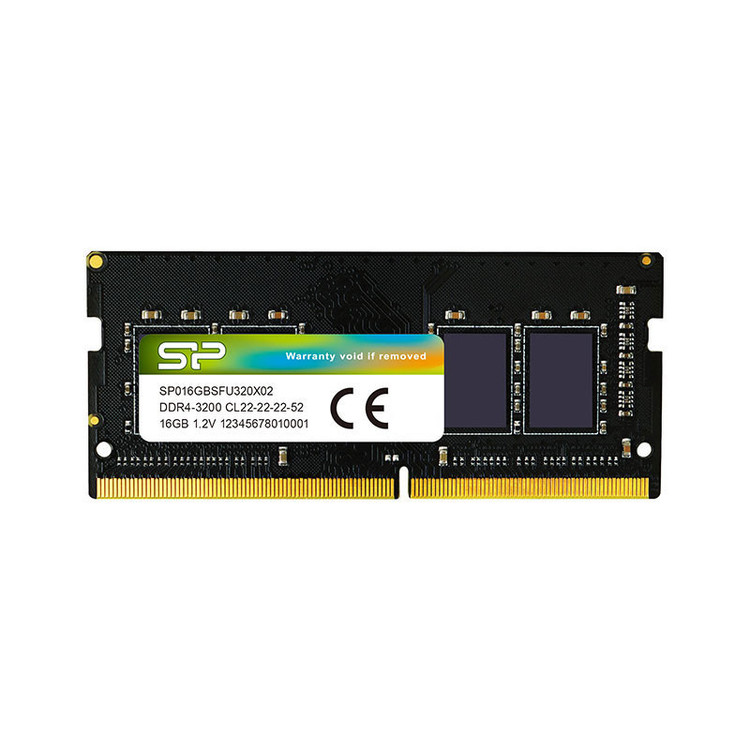 رم لپتاپ DDR4 تک کاناله 3200 مگاهرتز CL22 سیلیکون پاور مدل SP ظرفیت 16 گیگابایت