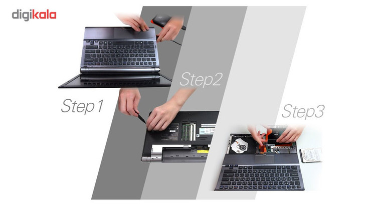 اس اس دی اینترنال SATA3.0 سیلیکون پاور مدل Slim S55 ظرفیت 960 گیگابایت