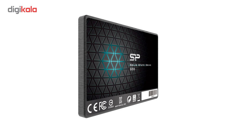 اس اس دی اینترنال SATA3.0 سیلیکون پاور مدل Slim S55 ظرفیت 960 گیگابایت