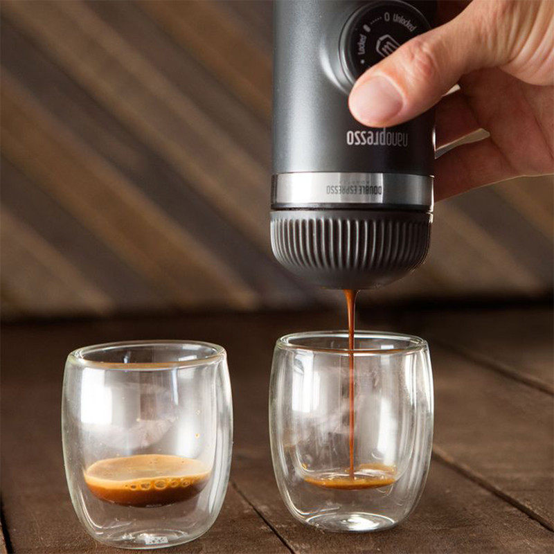 اسپرسوساز سفری واکاکو مدل Nanopresso به همراه کیف حمل