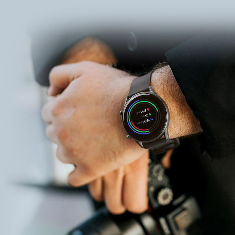 ساعت هوشمند 45.7 میلی متری هایلو مدل RT2 با بند سیلیکونی