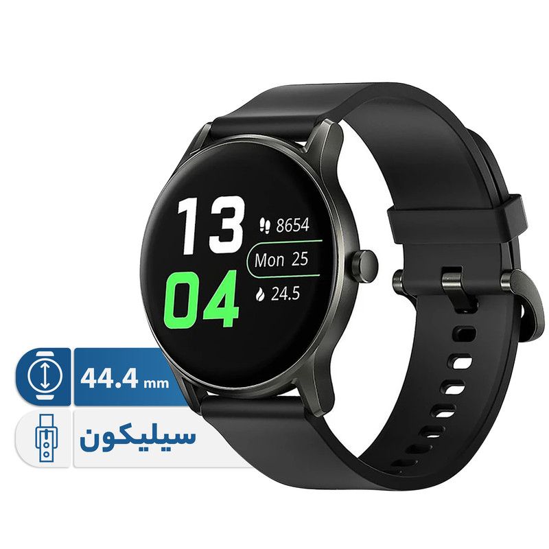 ساعت هوشمند 44.4 میلی متری هایلو مدل GS LS09A با بند سیلیکونی