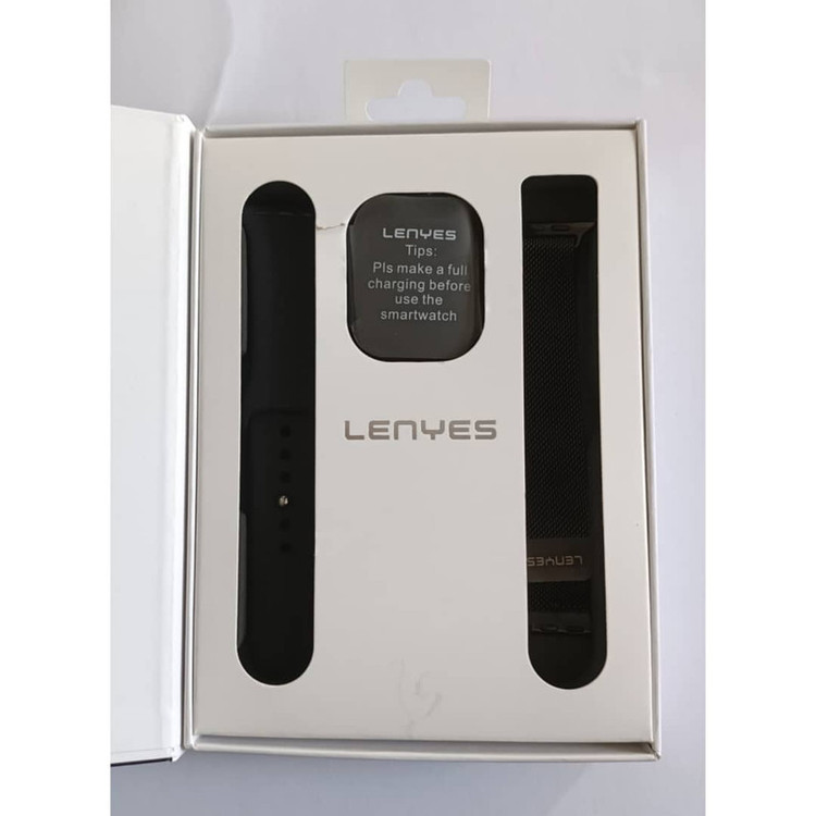ساعت هوشمند 2.2 اینچی لنیز مدل LW-222Pro3 با بند سیلیکونی