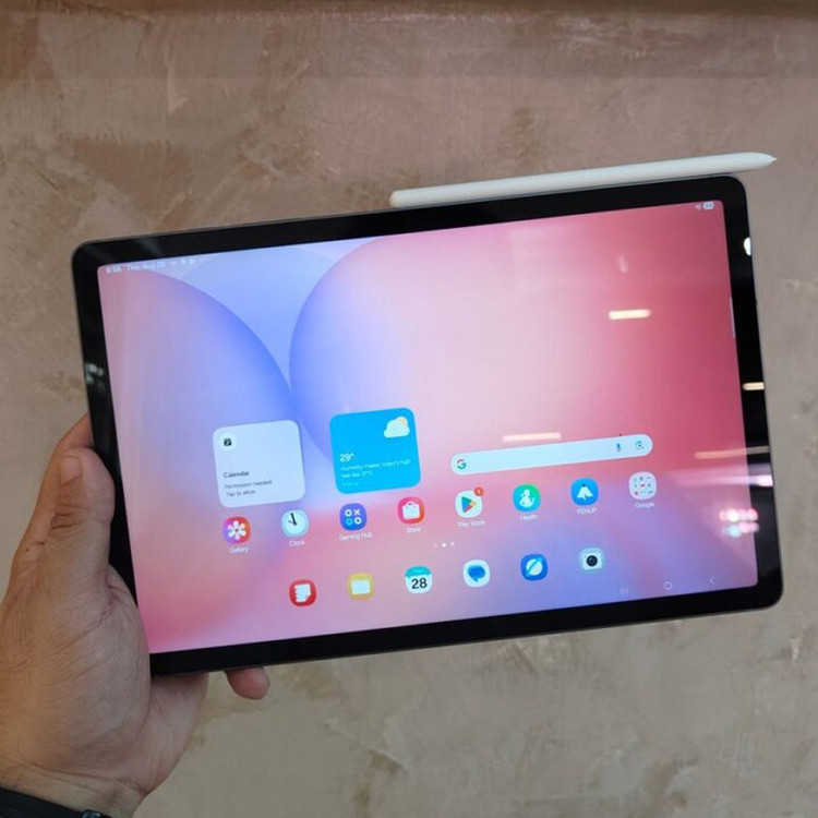 تبلت 10.9 اینچ سامسونگ مدل Galaxy Tab S10 Lite Wi-Fi با ظرفیت 128 گیگابایت و رم 6 گیگابایت، رزولوشن دوربین اصلی ۸ مگاپیکسل، پشتیبانی از قلم