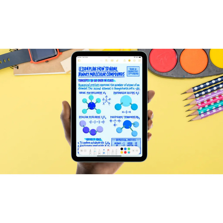 تبلت 8.3 اینچ اپل مدل iPad mini 7th Generation 2024 Wi-Fi ظرفیت 128 گیگابایت و رم 8 گیگابایت