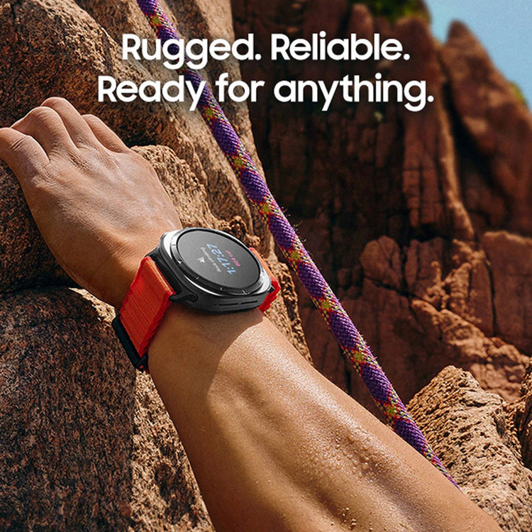 ساعت هوشمند 47 میلیمتری سامسونگ مدل Galaxy Watch Ultra 2025 با بند مارین