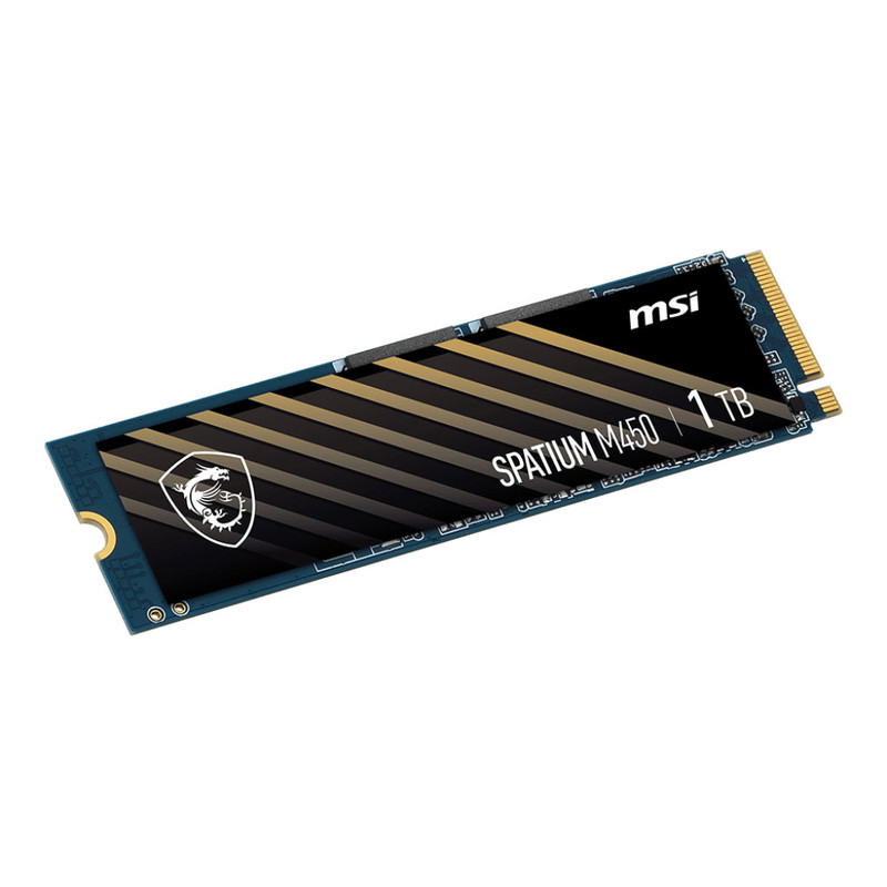 اس اس دی اینترنال PCIe Gen4 x4 ام اس آی مدل SPATIUM M450 ظرفیت 1 ترابایت
