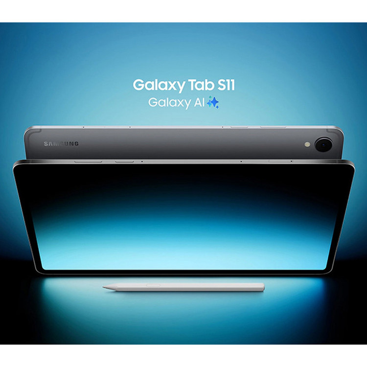 تبلت ۱۱ اینچ سامسونگ مدل Galaxy Tab S11 ظرفیت 256 گیگابایت و رم 12 گیگابایت، قابلیت پشتیبانی از سیم کارت، رزولوشن دوربین ۱۳ مگاپیکسل، پشتیبانی از قلم و کیبورد