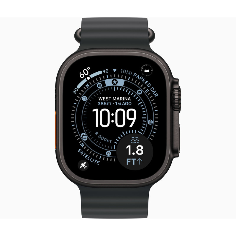 ساعت هوشمند 49 میلی متری اپل مدل Ultra 3 Natural Titanium Case با بند Titanium Milanese