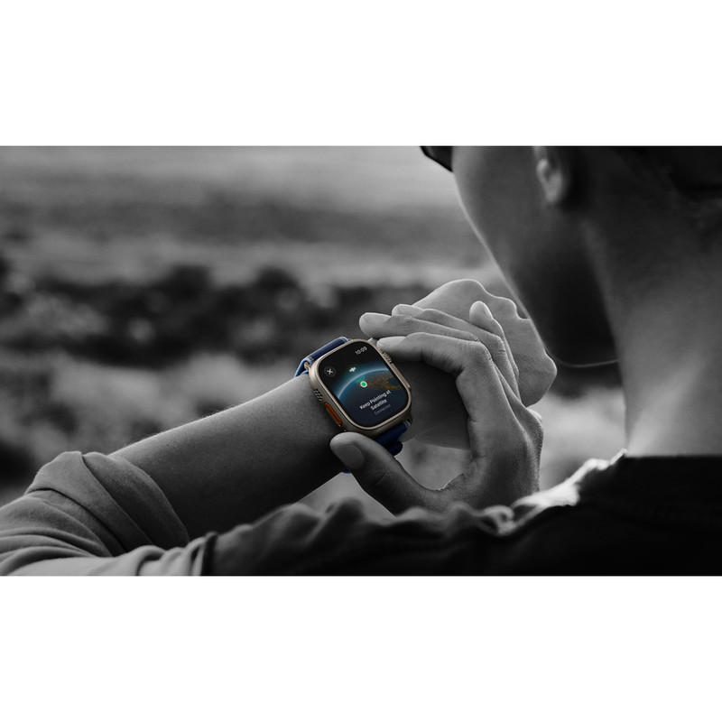 ساعت هوشمند 49 میلی متری اپل مدل Ultra 3 Black Titanium Case با بند Alpine