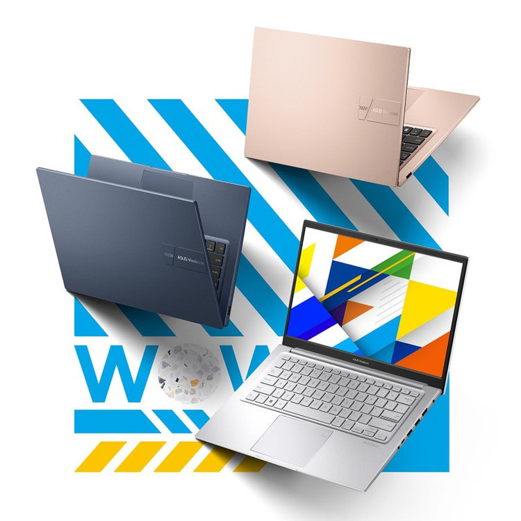 لپ تاپ 14 اینچی ایسوس مدل Vivobook 14 X1404VA-I38128-i3 1315U-8GB DDR4 3200MHz-128GB SSD-TN