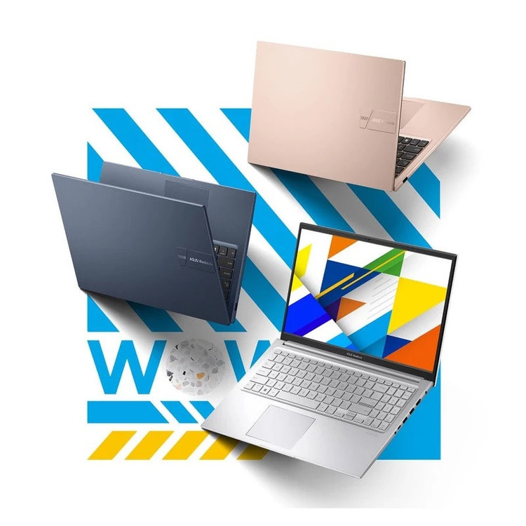 لپ تاپ 15.6 اینچی ایسوس مدل Vivobook X1504VA-BQ143-i3 1315U-8GB DDR4-512GB SSD