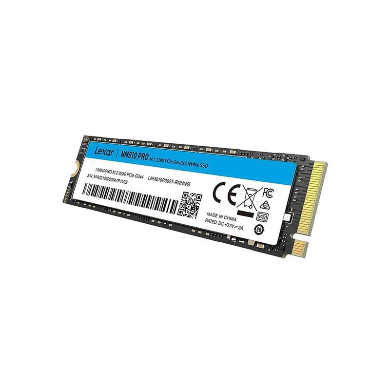 اس اس دی اینترنال PCIe Gen3 x4 لکسار مدل NM610 PRO ظرفیت 500 گیگابایت