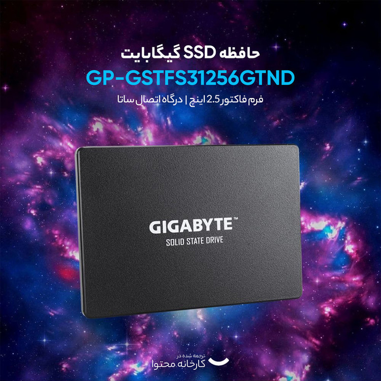 اس اس دی اینترنال گیگابایت مدل GP-GSTFS31256GTND ظرفیت 256 گیگابایت